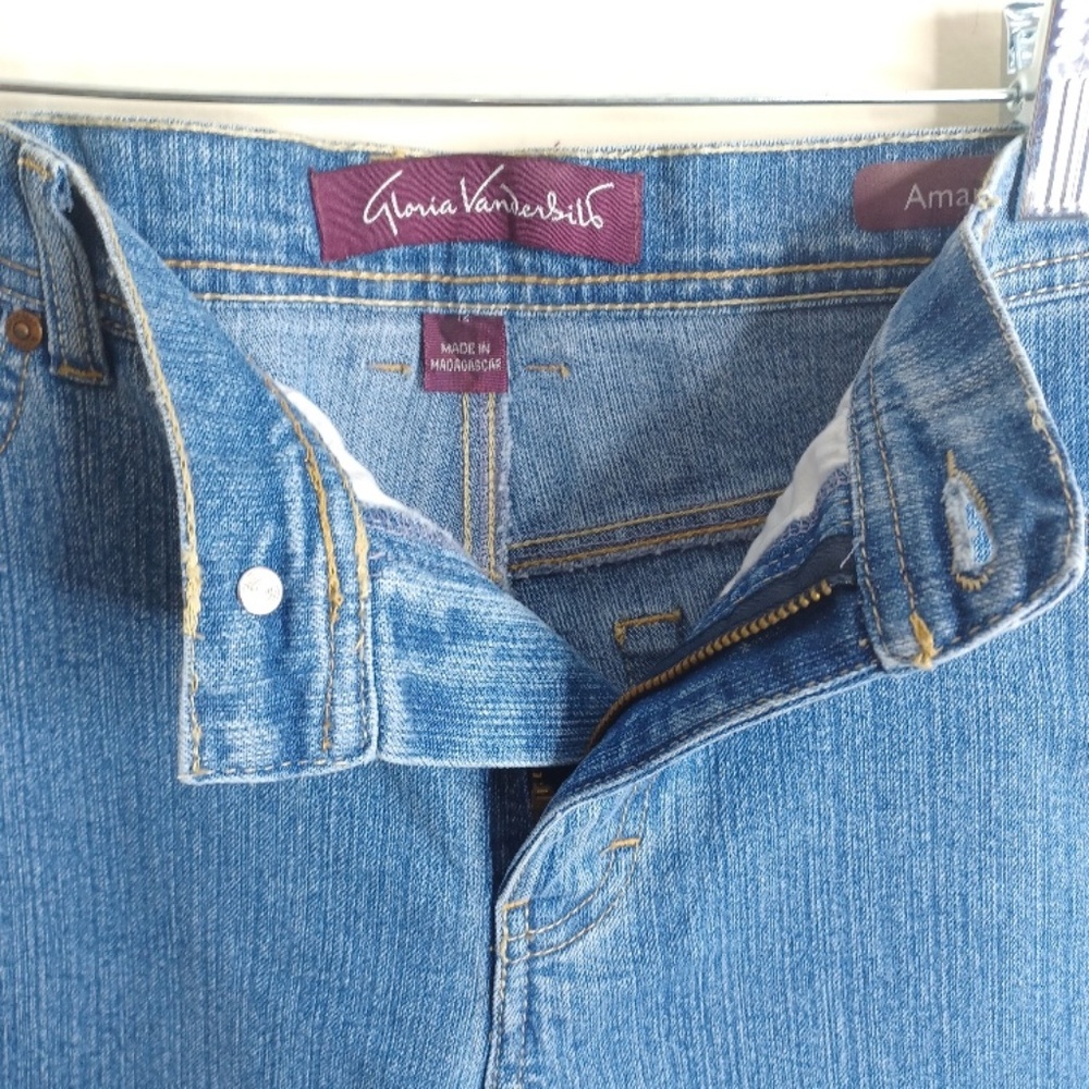 Gloria Vanderbilt "Amanda" Jean. Size 12 Regular